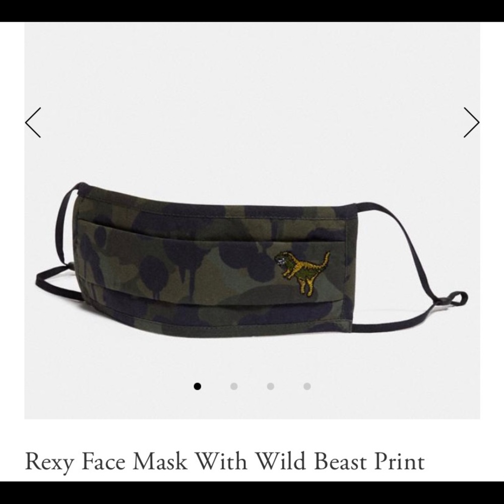 Brand New, never opened Coach Rexy Mask